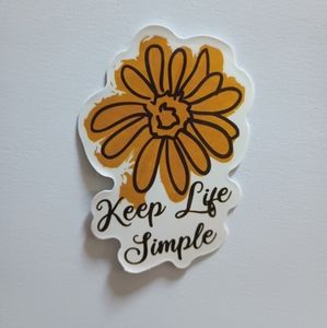 10/$10 Inspirational Positivity Sunflower Nature Garden Flower Sticker Decal